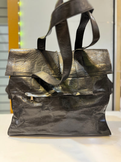 Artisanal Splendor: Handcrafted Real Leather Bag from Mali