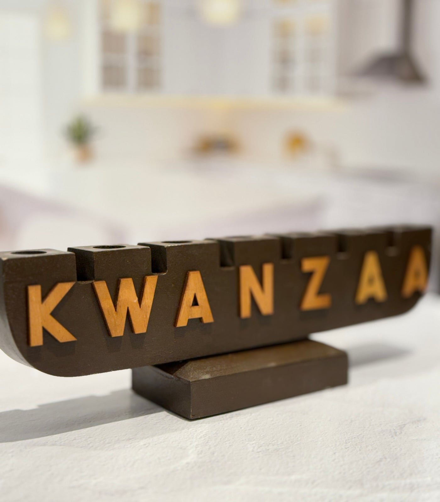 Handcrafted Kwanzaa kinara Candle Holders - Available in Two Stunning Colors