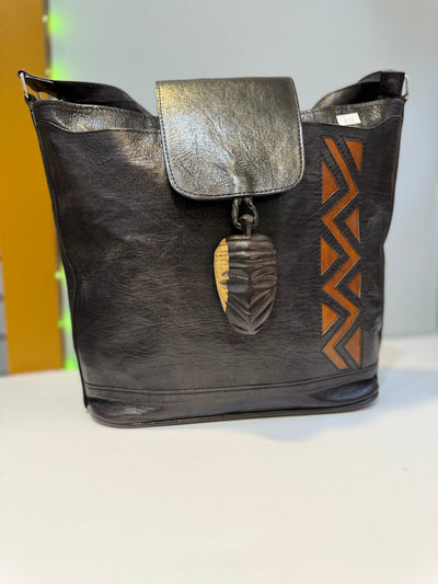 Malian Craftsmanship: Authentic Handmade Leather Bag (Wholesale)