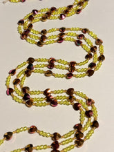 Load image into Gallery viewer, Femi (Love Me) Authentic Ghana Yellow Waistbeads 46 Inches
