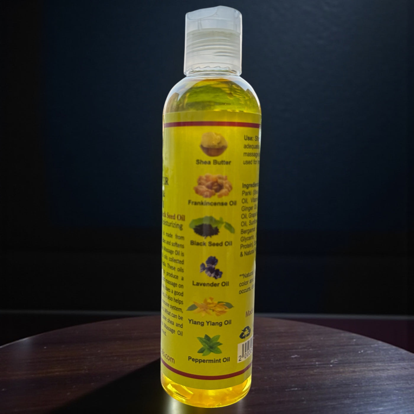 Organic Shea Butter Bath, Body & Massage Oil – Healing, Protecting & Moisturizing