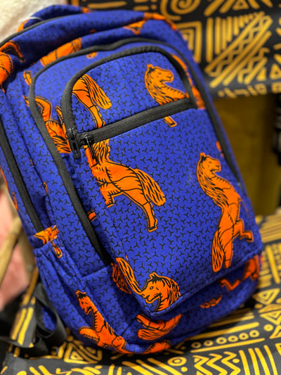 Vibrant African Print Backpacks - Perfect for Back to School