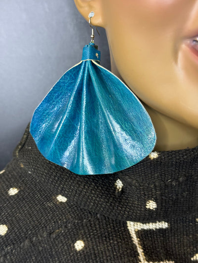 Oversized Leather Earrings Collection (Wholesale)