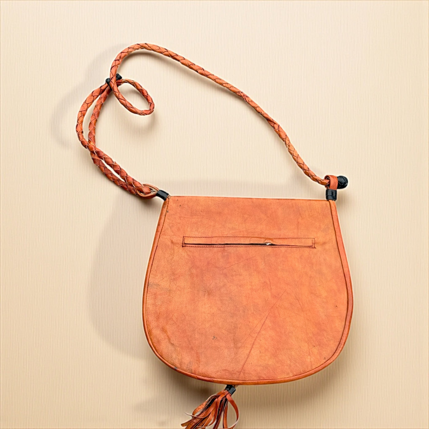 Mali Sunsets: Limited Edition Leather Messenger Bag 13”X14”