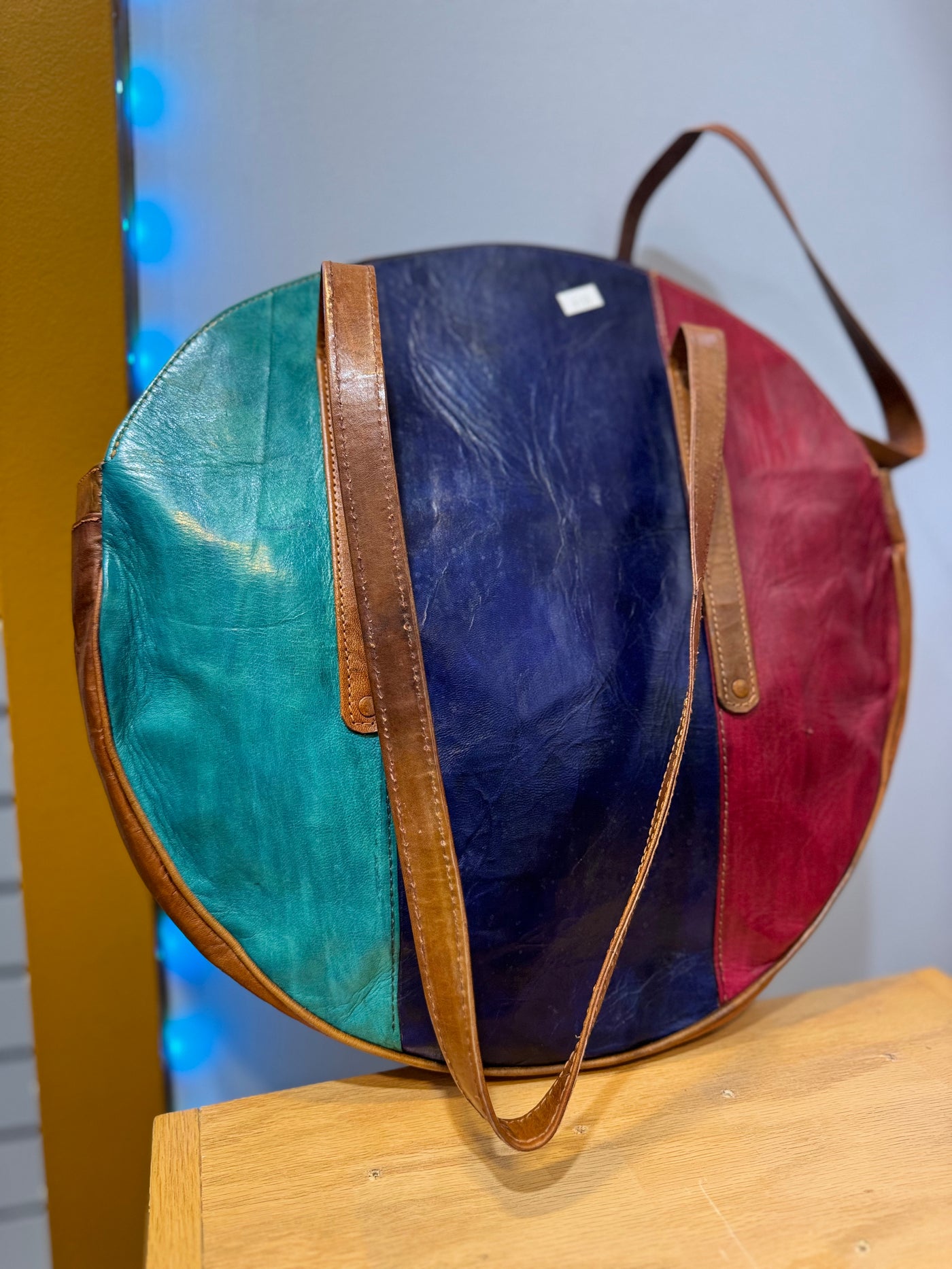 Mali Heritage Collection: Exquisite Handmade Leather Satchel