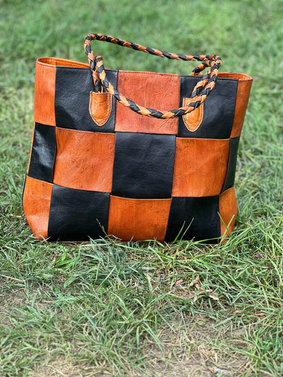 Tribal Essence: Handcrafted Mali Leather Bag (Wholesale)