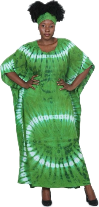 Tie Dye Kaftan Dresses