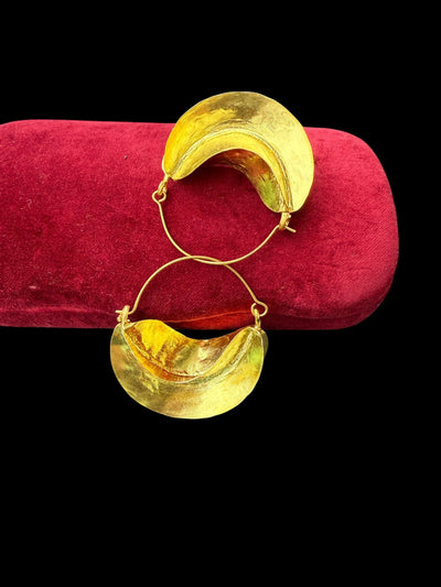 Fulani Style 3 Earrings – Handmade African Jewelry (Small to XL)