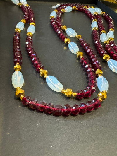 Jariatu (Queen)Authentic Ghana Red Waistbeads 47 Inches