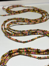 Load image into Gallery viewer, Kente Heishi Authentic Ghana Waistbeads 45 Inches
