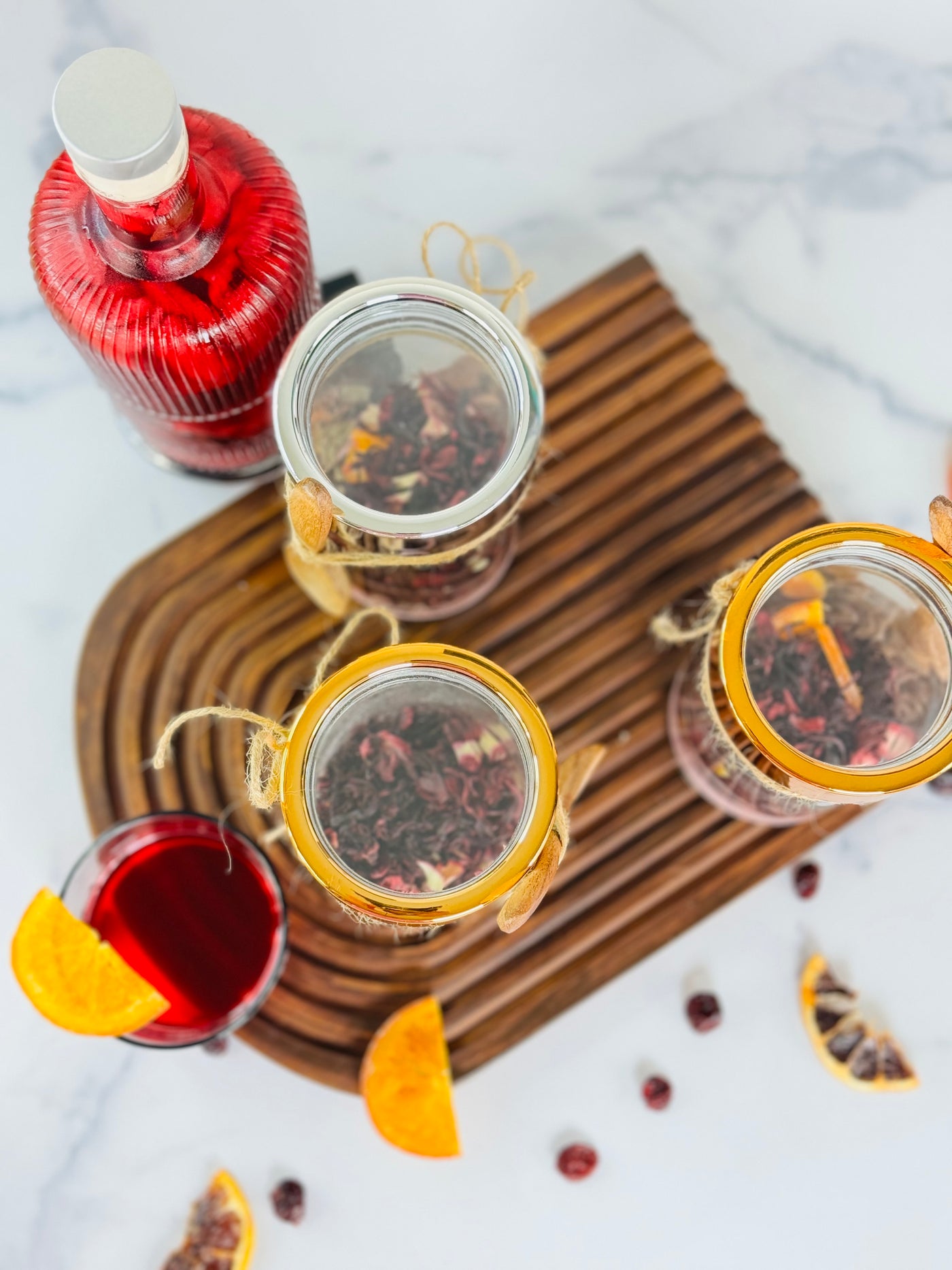 African Sunset Infusion Jar