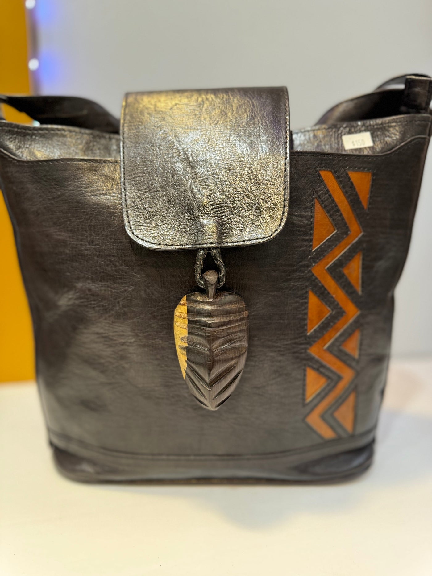 Malian Craftsmanship: Authentic Handmade Leather Bag (Wholesale)