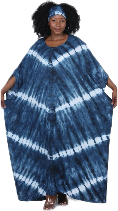 Tie Dye Kaftan Dresses