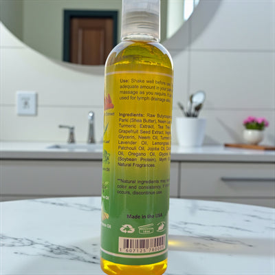 Soursop Bath, Body & Massage Oil – Anti-Itch, Sunburn Relief & Deep Skin Nourishment – With Argan & Moringa Oils (8 oz)