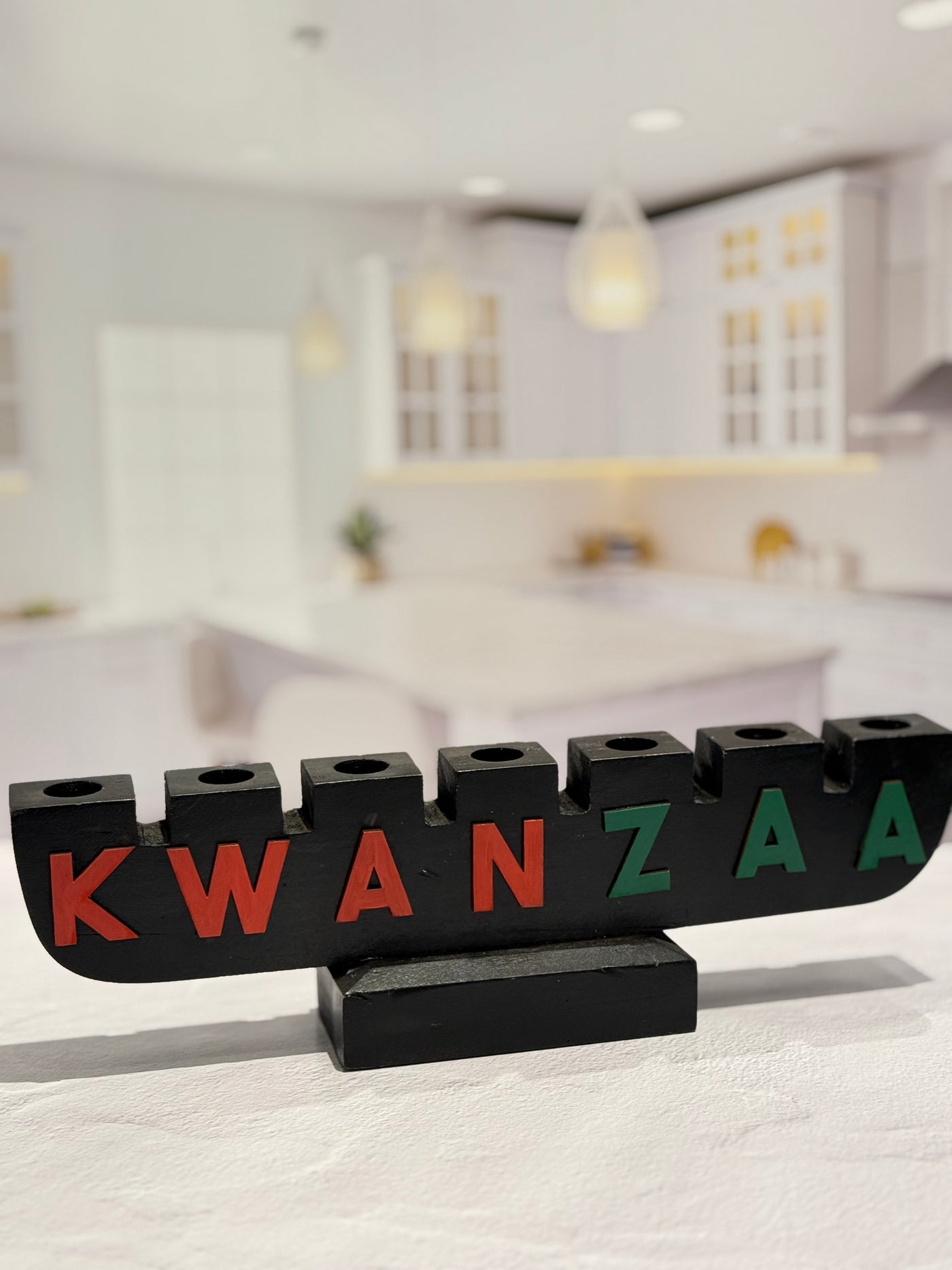 Handcrafted Kwanzaa kinara Candle Holders - Available in Two Stunning Colors