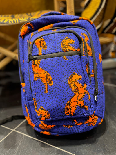 Vibrant African Print Backpacks - Perfect for Back to School