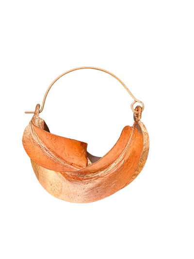 Copper Fulani Hoop Earrings – XS to Jumbo Sizes