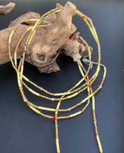 Load image into Gallery viewer, Yaa’s Heritage: Lustrous Yellow Gold Waistbeads 43 Inches
