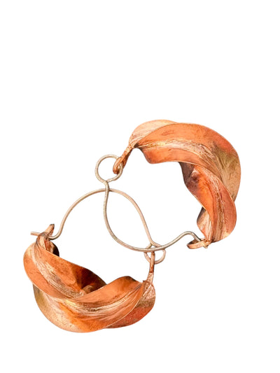 Copper Fulani Hoop Earrings – XS to Jumbo Sizes