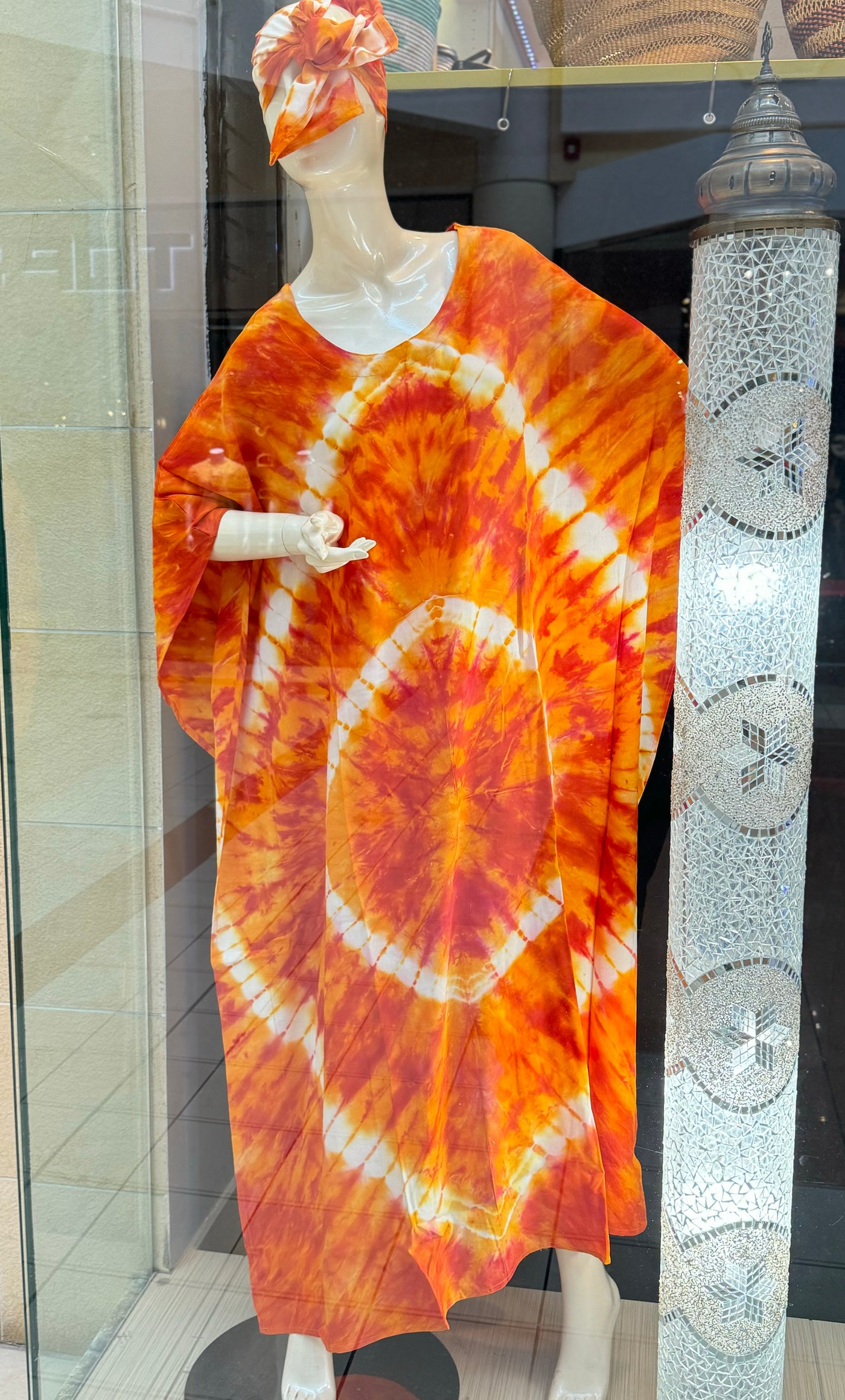 Tie Dye Kaftan Dresses