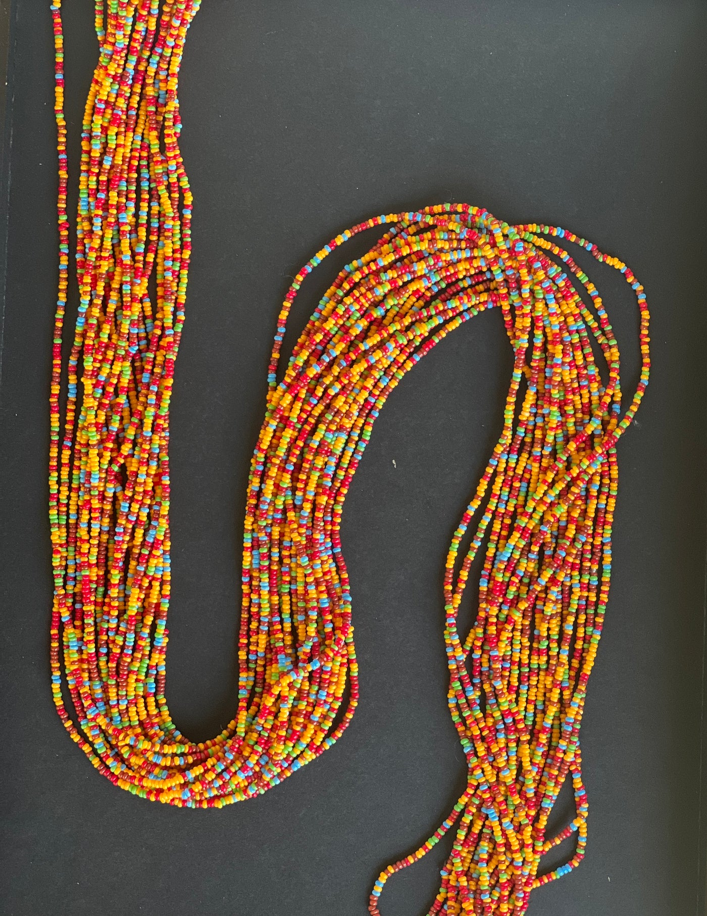 Twenty strands Malian Waistbeads