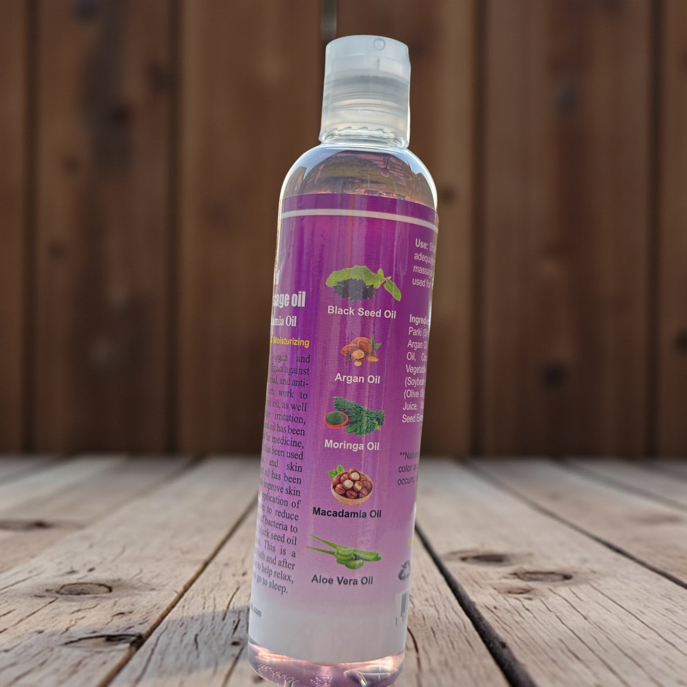 Black Seed Bath, Body & Massage Oil – With Argan, Macadamia, Moringa & Aloe Vera | Anti-Aging, Moisturizing & Soothing Skin Care