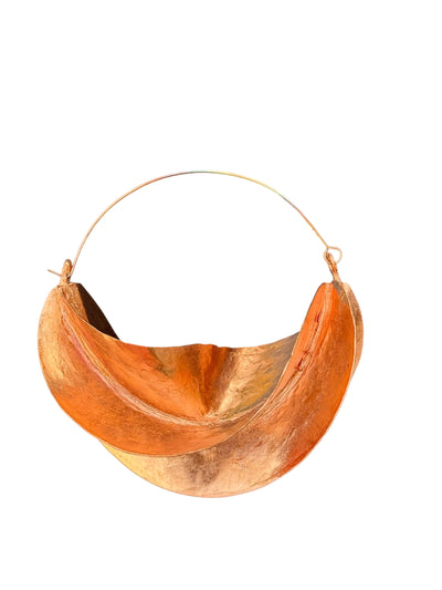 Copper Fulani Hoop Earrings – XS to Jumbo Sizes