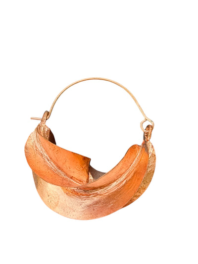 Copper Fulani Hoop Earrings – XS to Jumbo Sizes