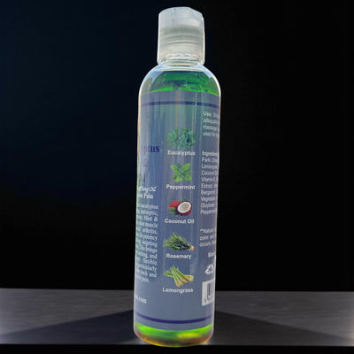 Mint & Eucalyptus Massage Oil – Muscle, Joint & Stress Relief