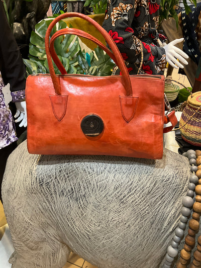 Authentique Real Leather Bag From Mali