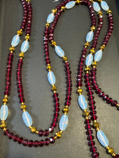 Jariatu (Queen)Authentic Ghana Red Waistbeads 47 Inches