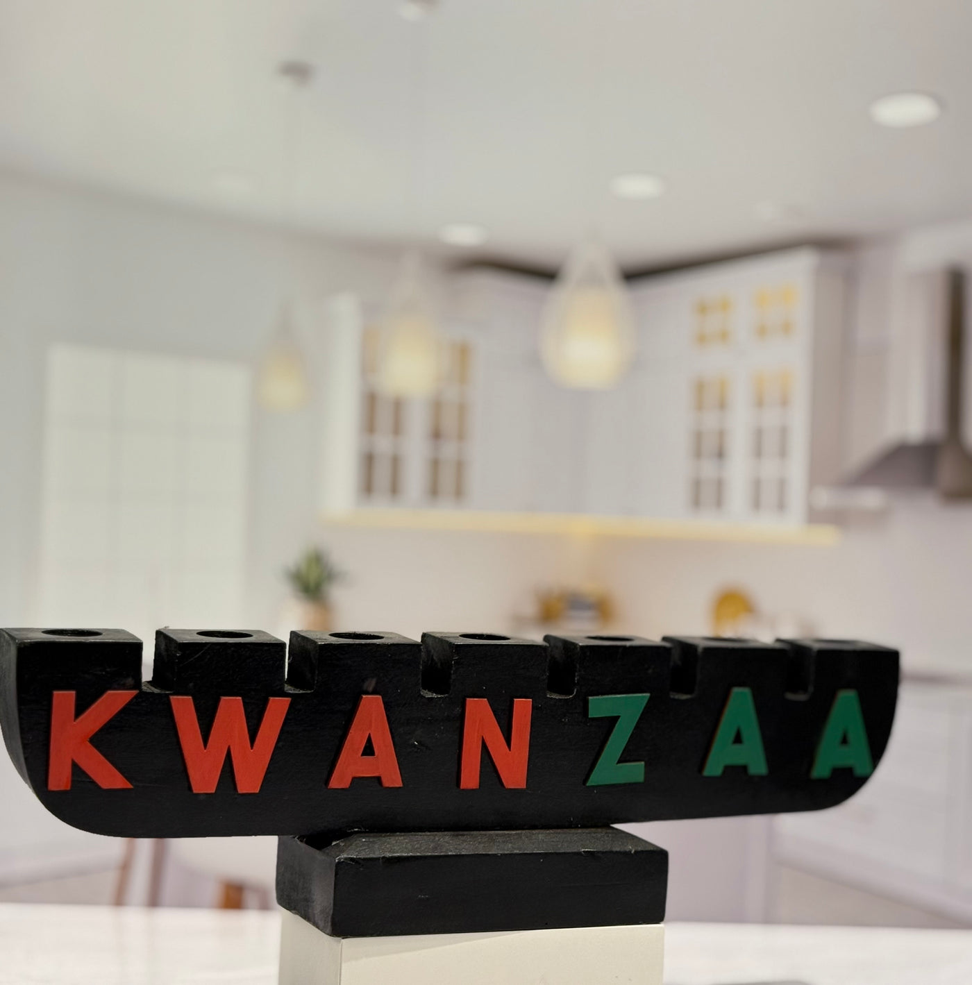 Handcrafted Kwanzaa kinara Candle Holders - Available in Two Stunning Colors