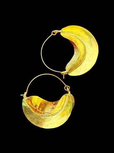 Fulani Style 3 Earrings – Handmade African Jewelry (Small to XL)