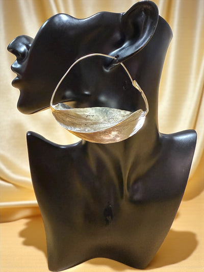 Classic Silver Plated Fulani Hoop Earrings – Multiple Sizes