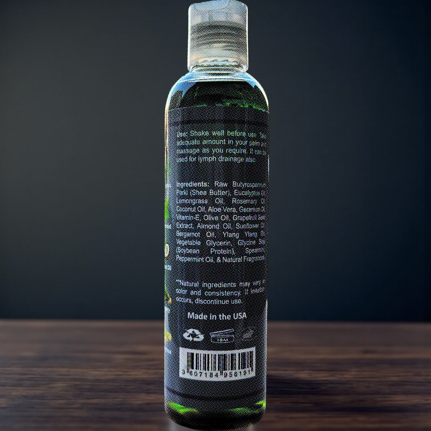 Mint & Eucalyptus Massage Oil – Muscle, Joint & Stress Relief