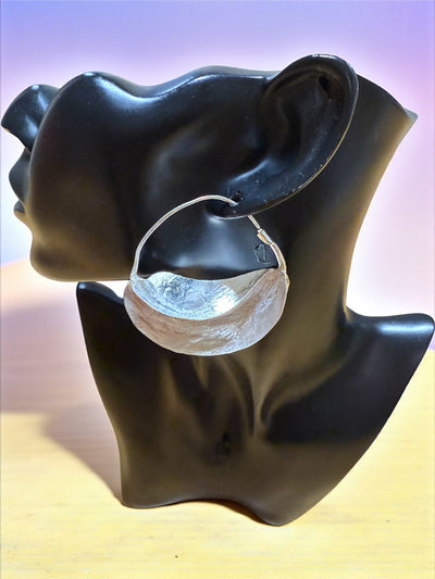 Classic Fulani Style 3 Hoop Earrings – 2.5 Inches (Gold & Silver Options)