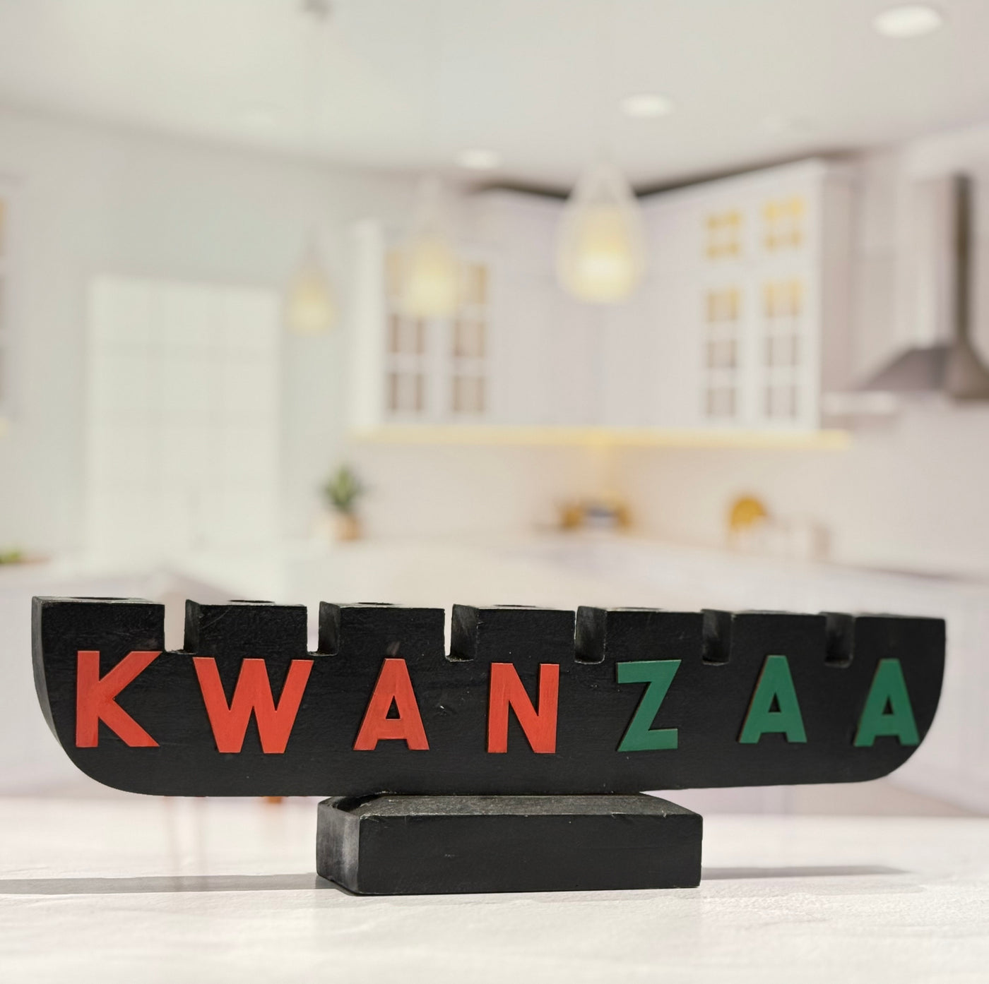 Handcrafted Kwanzaa kinara Candle Holders - Available in Two Stunning Colors