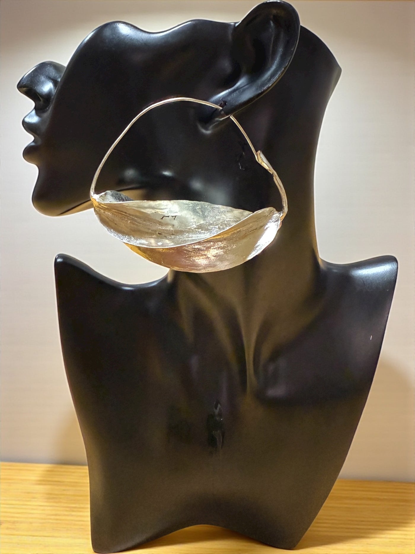 Classic Silver Plated Fulani Hoop Earrings – Multiple Sizes