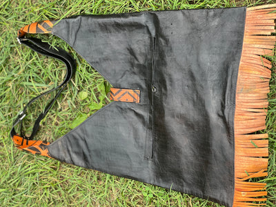 Mix Color Adjustable Handcrafted Mali Leather Bag