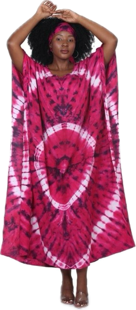 Tie Dye Kaftan Dresses