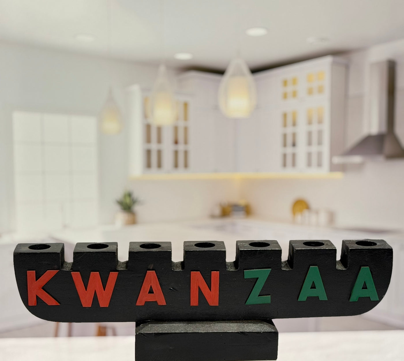 Handcrafted Kwanzaa kinara Candle Holders - Available in Two Stunning Colors