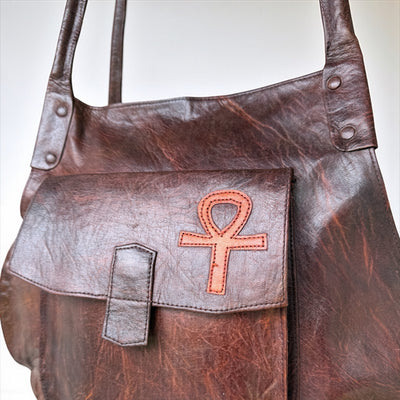 Heritage Unleashed: Exquisite Handmade Leather Bag from Mali
