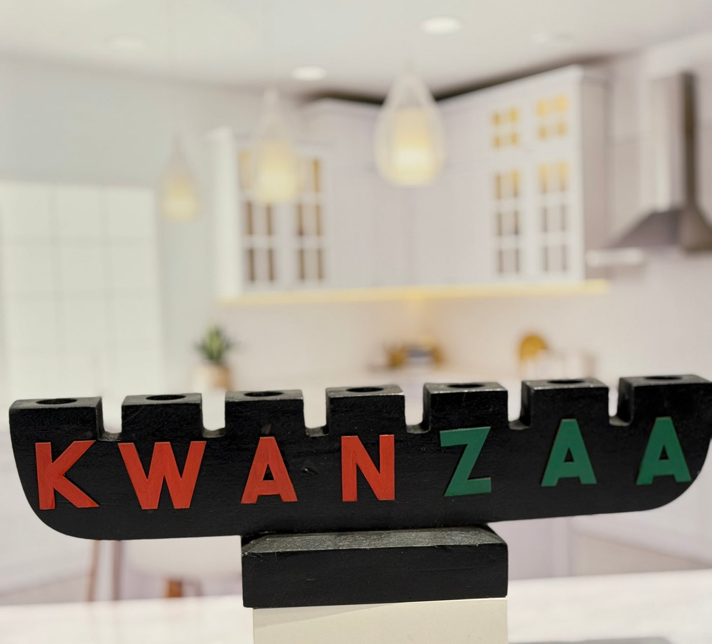 Handcrafted Kwanzaa kinara Candle Holders - Available in Two Stunning Colors