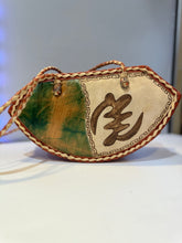 Load image into Gallery viewer, Burkina Faso Leather And Raffia Bag
