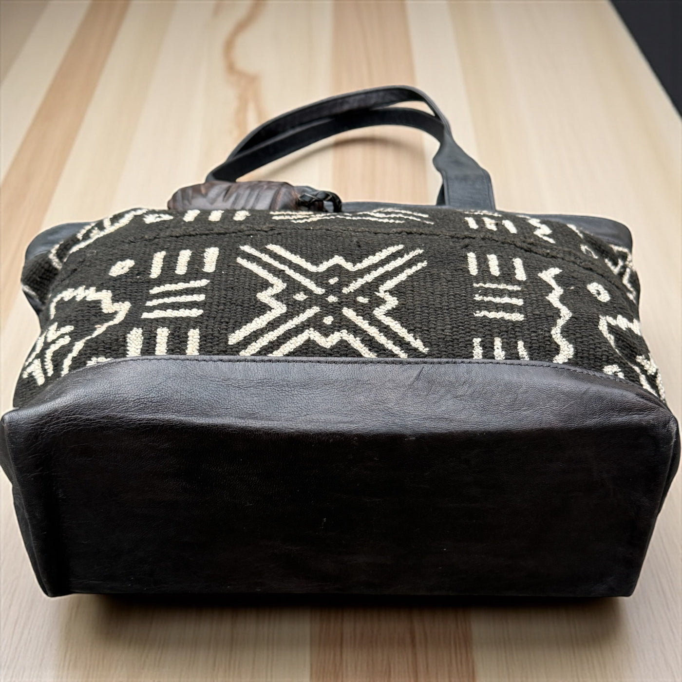 Saramani Mudcloth Elegance Tote – 10x15x5
