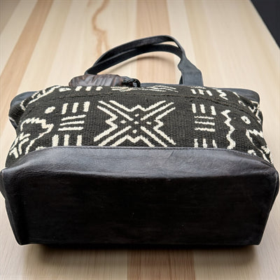 Saramani Mudcloth Elegance Tote – 10x15x5