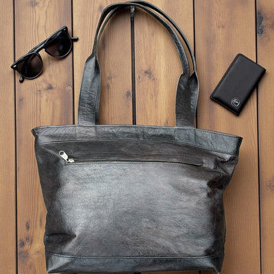 Saramani Mudcloth Elegance Tote – 10x15x5