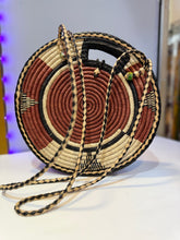 Load image into Gallery viewer, Burkina Faso Leather And Raffia Bag

