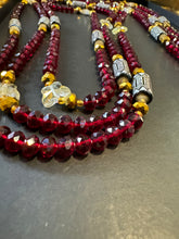 Load image into Gallery viewer, Jariatu (Queen)Authentic Ghana Red Waistbeads 47 Inches
