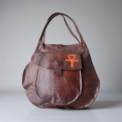 Heritage Unleashed: Exquisite Handmade Leather Bag from Mali